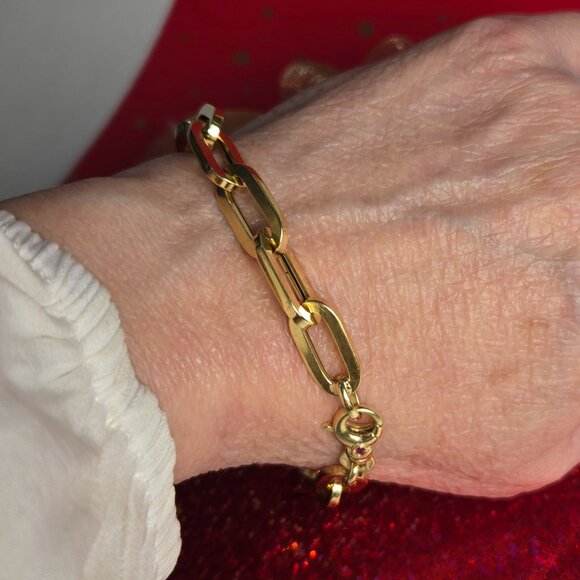 Roberto Coin paperclip bracelet - Picture 2 of 6